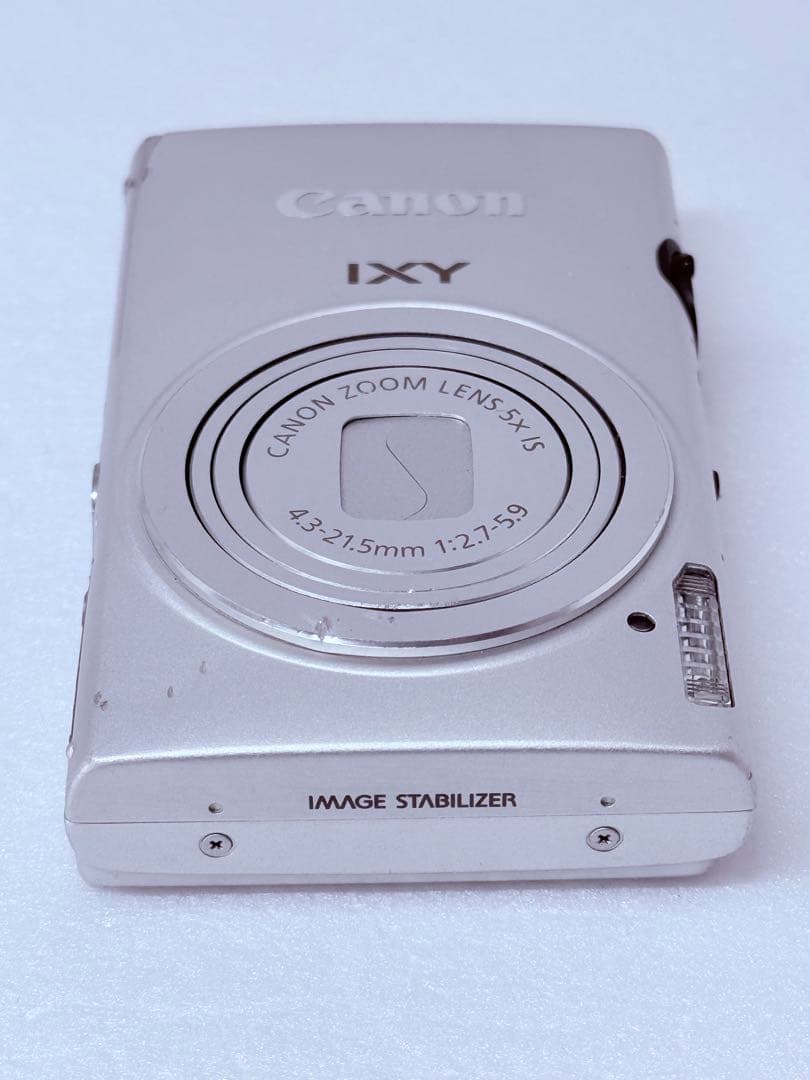 Canon IXY 220F シルバー 動作確認済 コンデジ シンプルデザイン