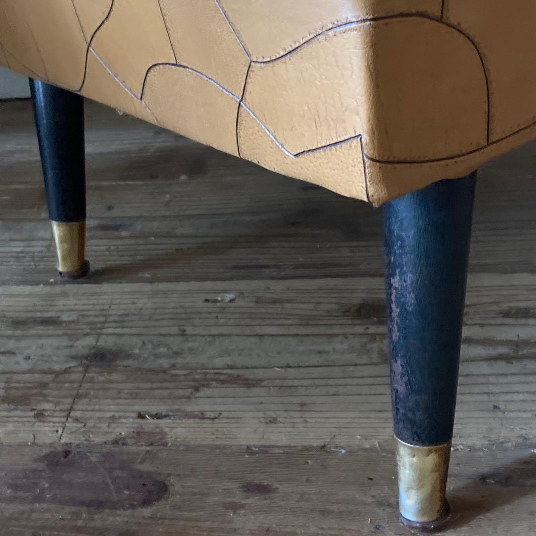 2点セット ヴィンテージ レトロ ソファ 喫茶 カフェ ミッドセンチュリー