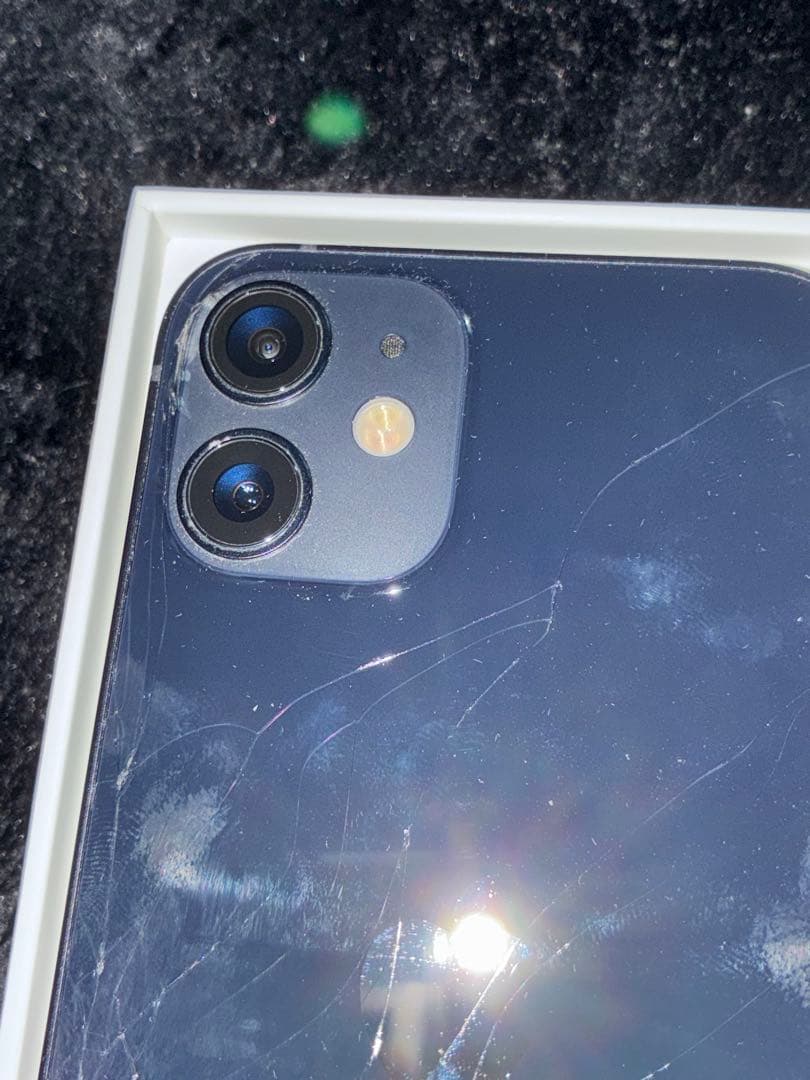 iPhone 12mini 本体 128GB 背面割れ