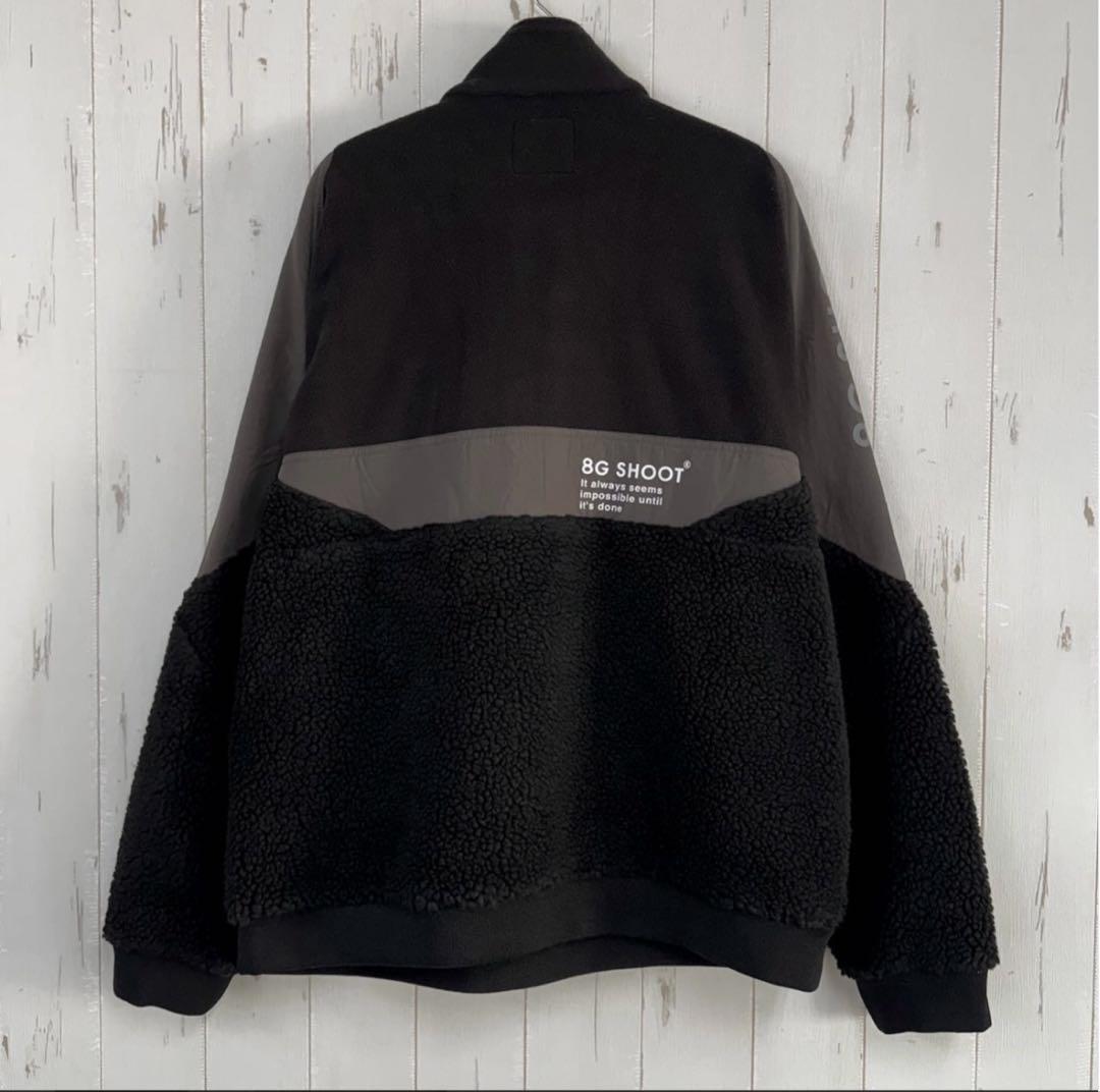 メンズウェア 8gshoot BOA FLEECE HALF ZIP PULLOVER
