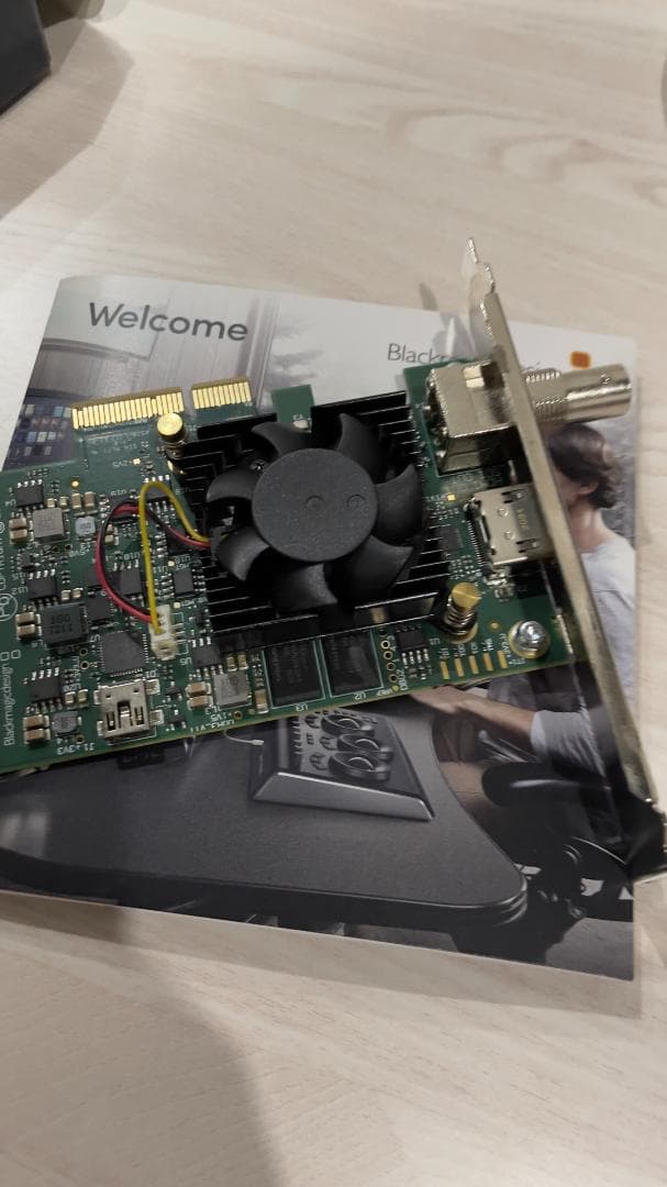 ビデオキャプチャー・キャプチャーボード BlackmagicDesign DeckLink Mini Monitor4K