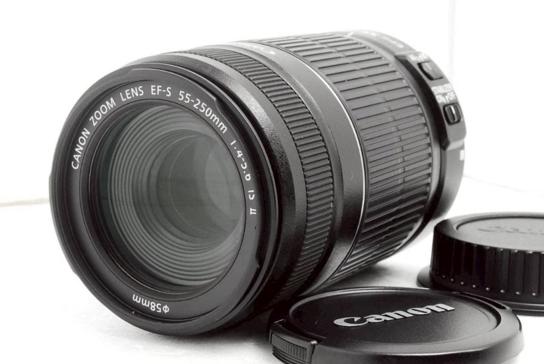 Canon EF-S 55-250mm F4-5.6 IS ❤ 手振れ補正付き