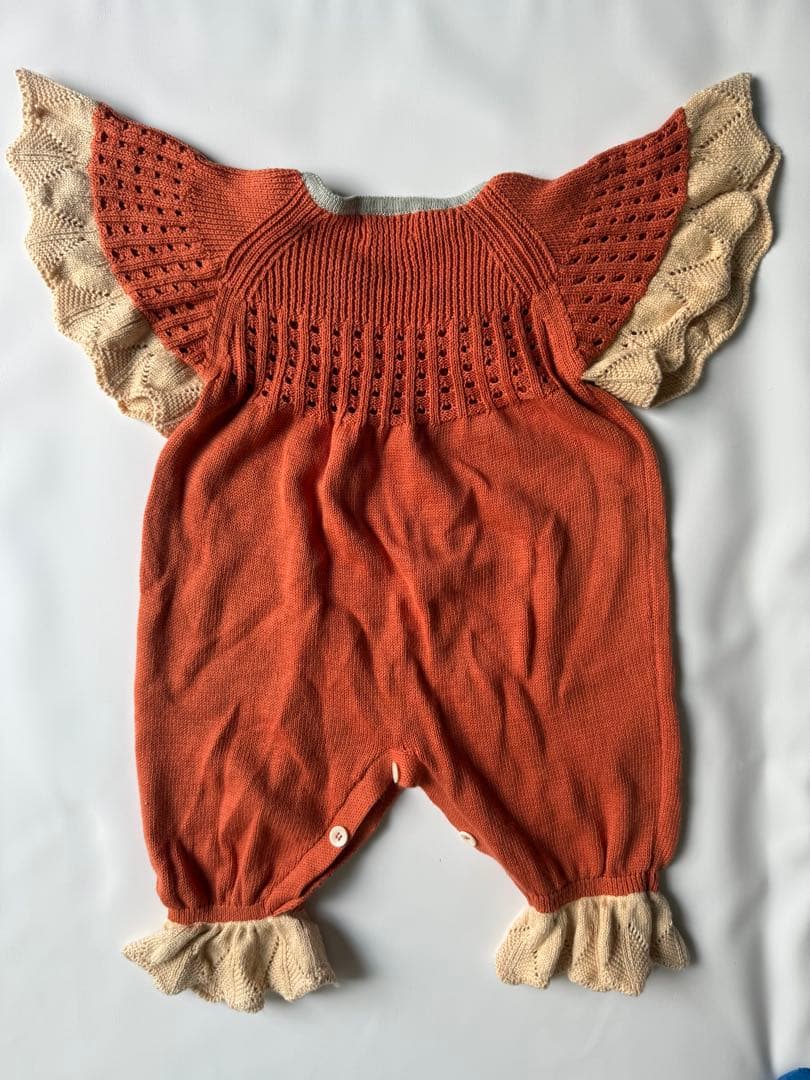 mabli ロンパース ボンネット セット 18m