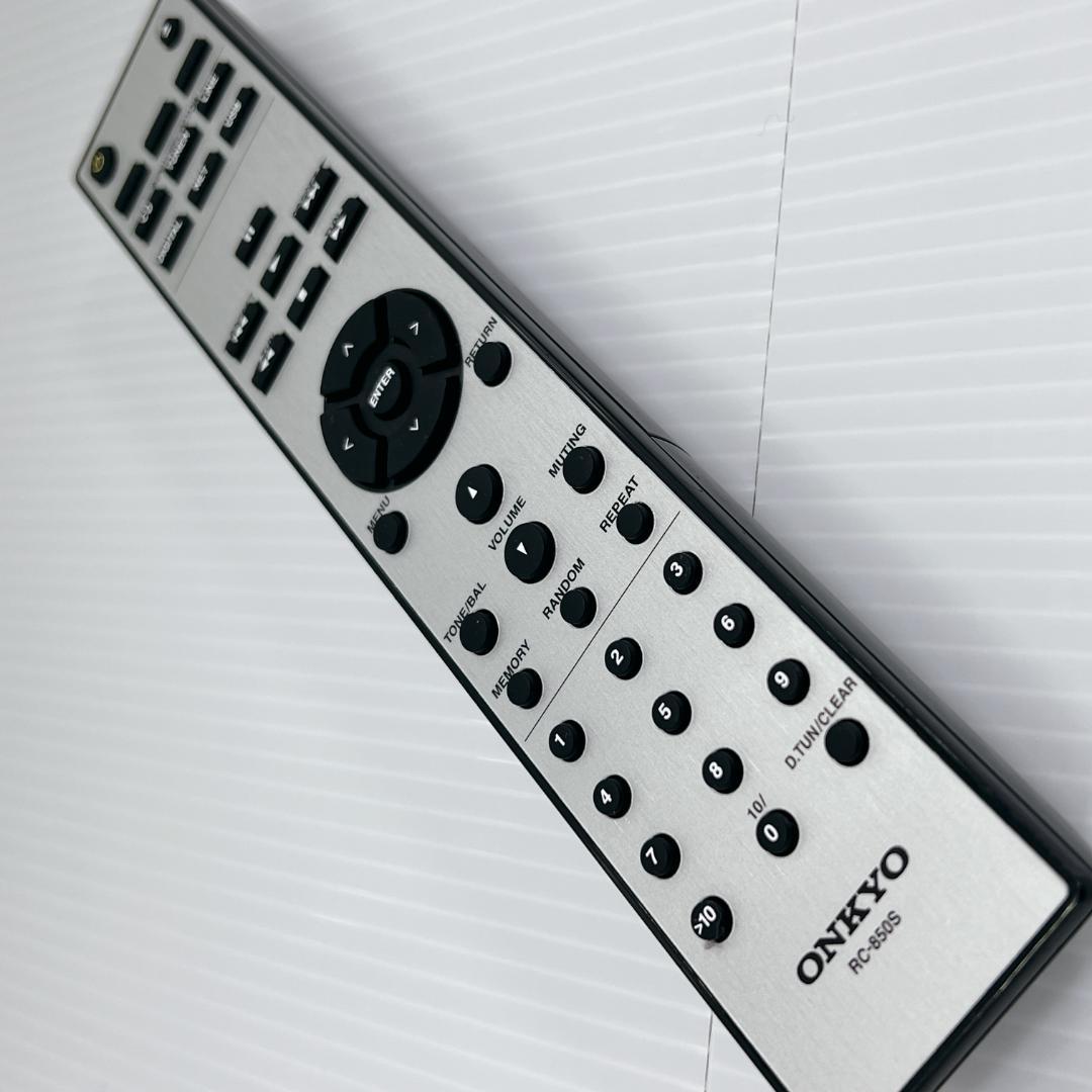 【良品✨】ONKYO ネットワークCDレシーバー シルバー CR-N765(S)