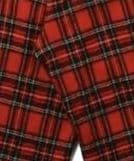 Montley タータンチェック パンツ レッド モーレー