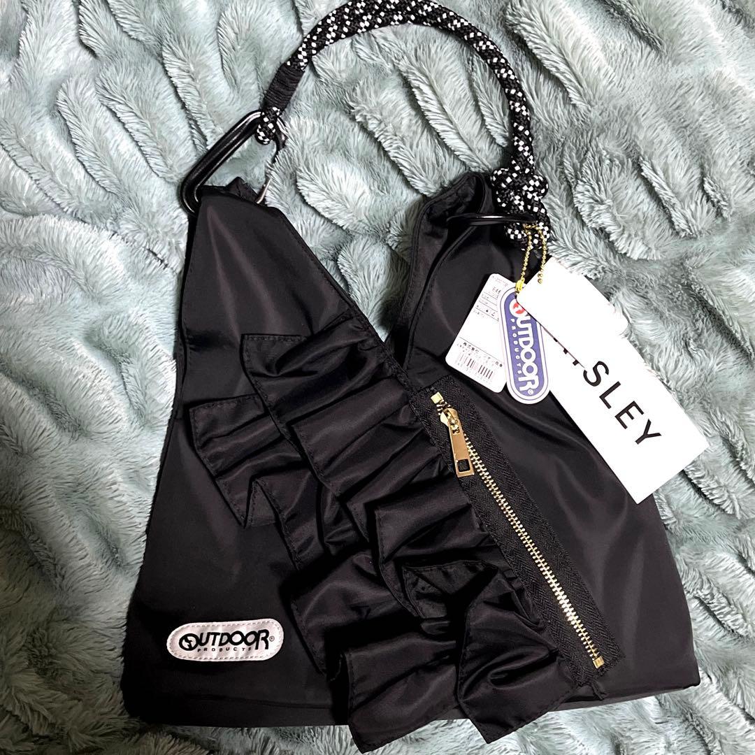 RISLEY×OUTDOOR PRODUCTSminiトライアングルフリルバッグ