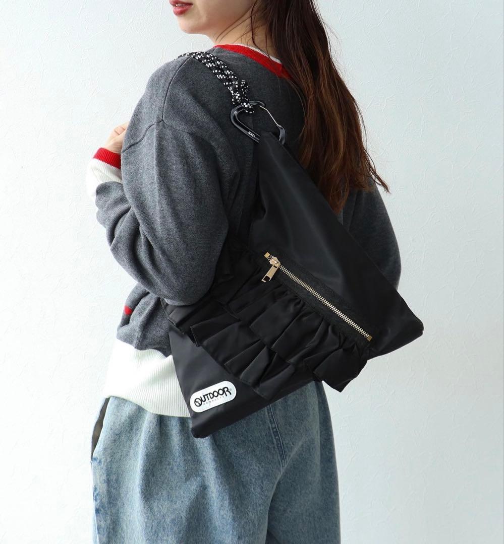 RISLEY×OUTDOOR PRODUCTSminiトライアングルフリルバッグ