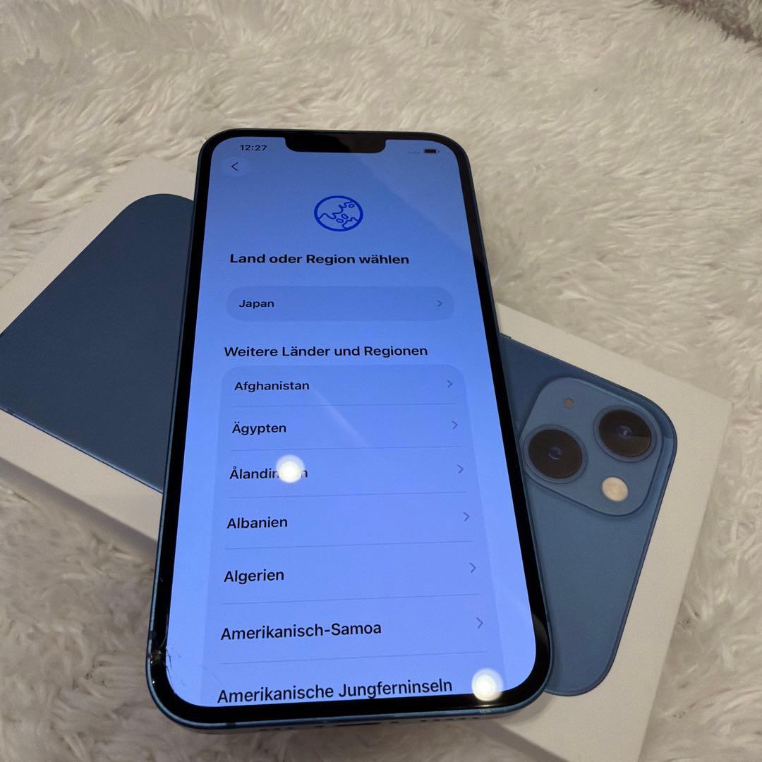 iPhone13 256GB ブルー SIMフリー