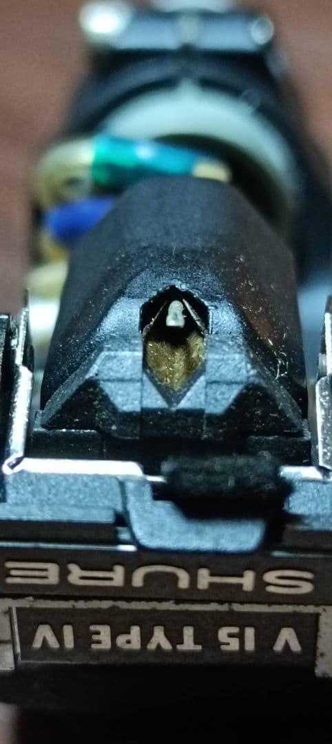 【SHURE】 V-15 Type Ⅳ　オーディオテクニカ ヘッドシェル付き