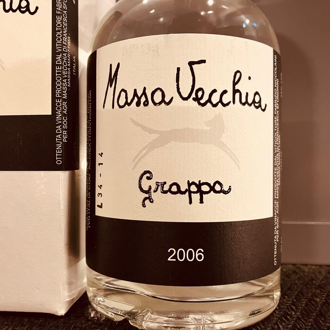 マッサ ヴェッキア グラッパ 2006年 500ml 箱付き