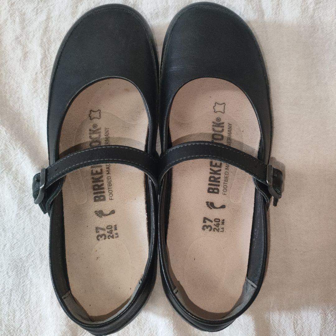 希少モデル【ビルケンシュトック】リズモア メリージェーン ストラップ　黒 37