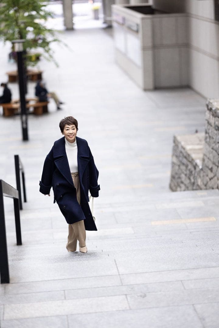 STUMBLY メルトン×ボア コンビネーション ピーコート