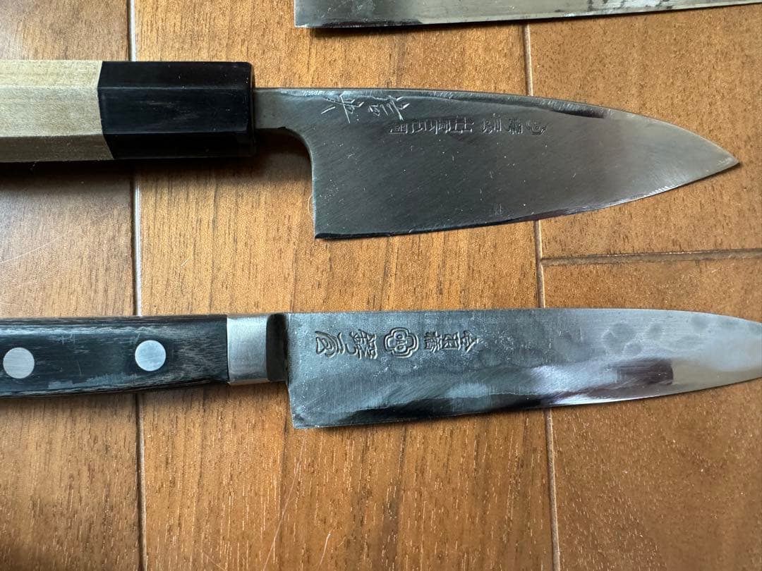 左利き用包丁セット 13本収納 ケース付き