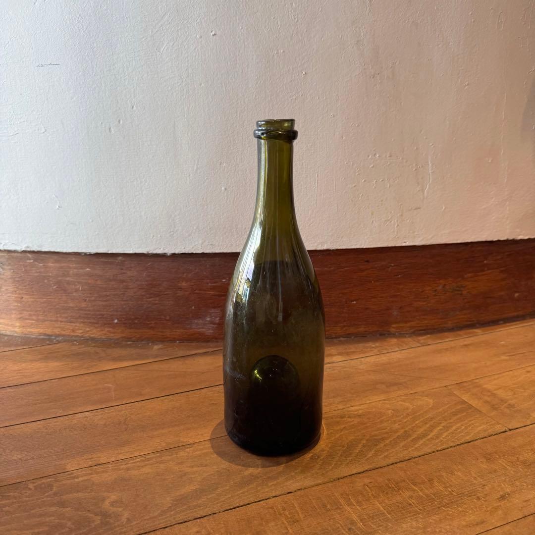 江戸時代 オランダ ワインボトル アンティーク 民芸 古道具 骨董 古美術