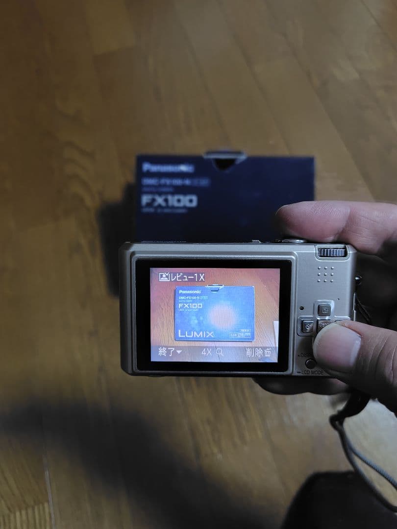 パナソニック PANASONIC LUMIX DMC-FX100-Nゴールド