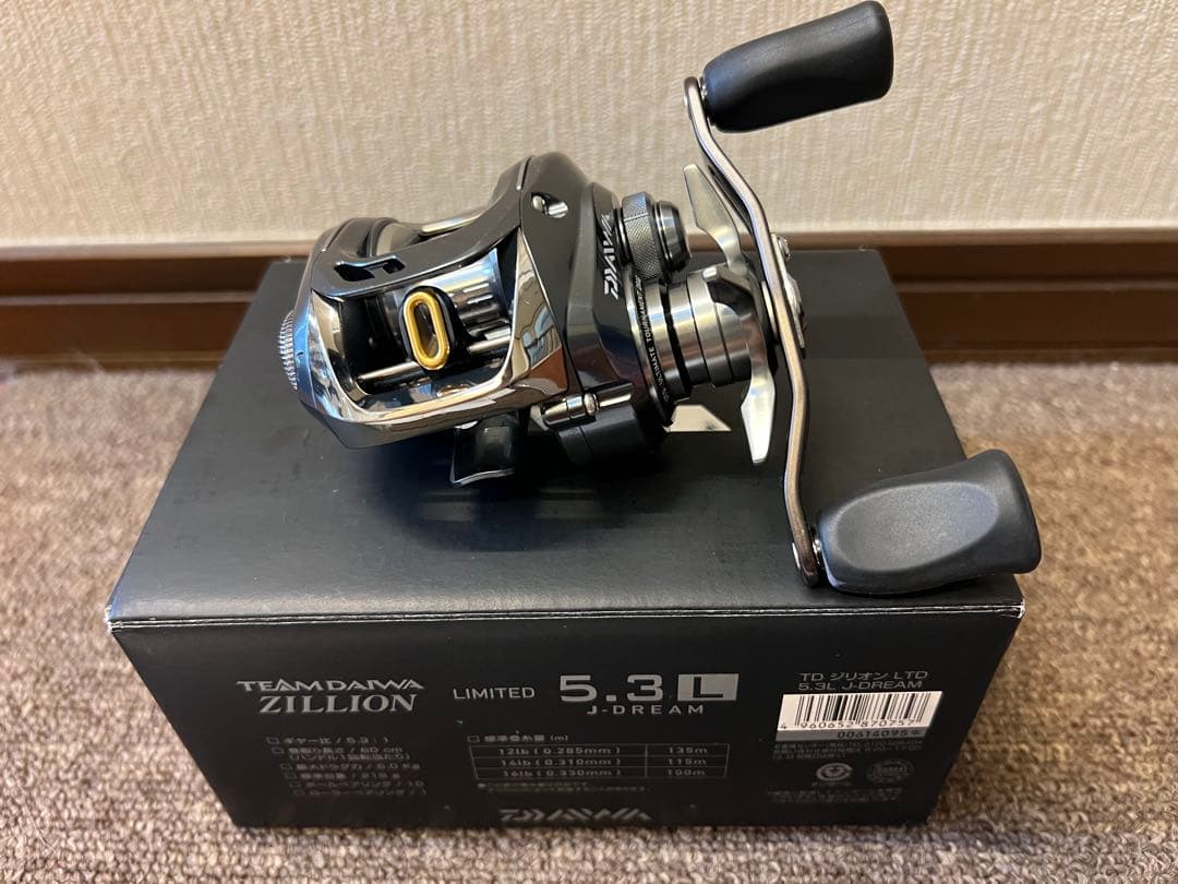 新品、美品DAIWA ZILLION LIMTED J-DREAM5.3Ｌ