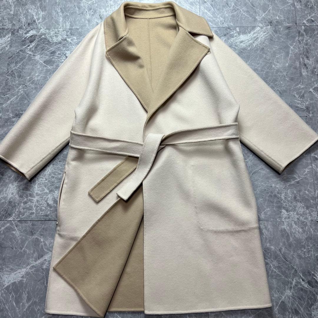 美品♡マックスマーラ　クチートアマーノ　ダブルフェイス　 リバーシブル　コート
