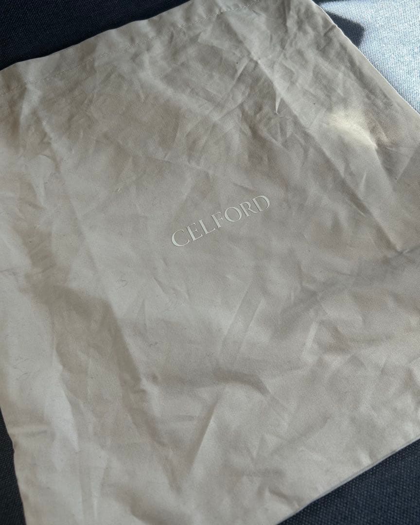 CELFORD ビジュースタッズポシェット BLACK 完売品