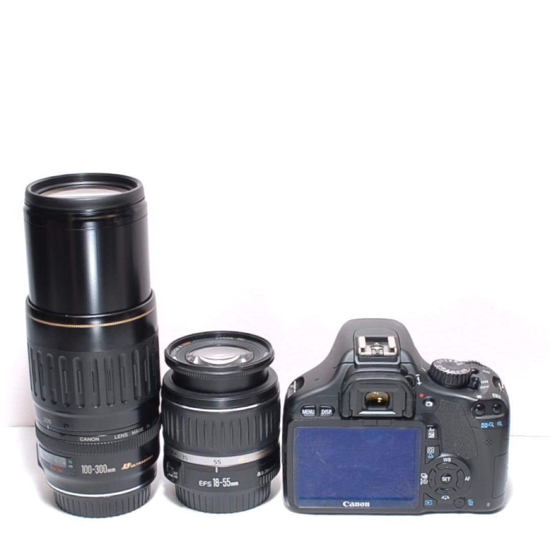 ✨野球観戦におすすめ✨Canon Kiss X4✨ダブルレンズ✨超望遠レンズ✨