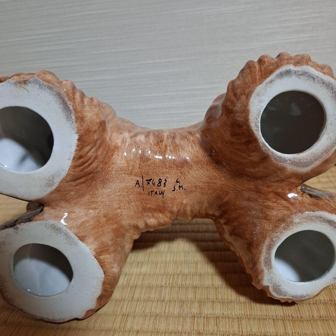 陶器製犬の置物