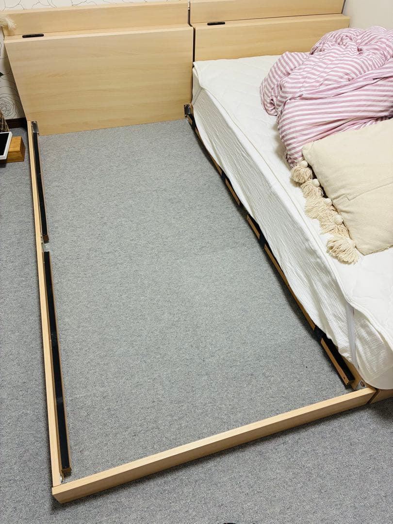 木製シングルベッドフレーム ラシク　RASIK