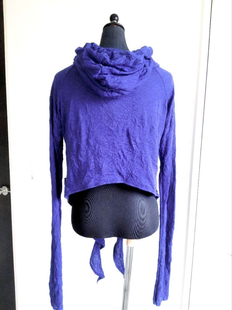 LGB ルグランブルー 新品 フード 羽織り パーカー カーディガン