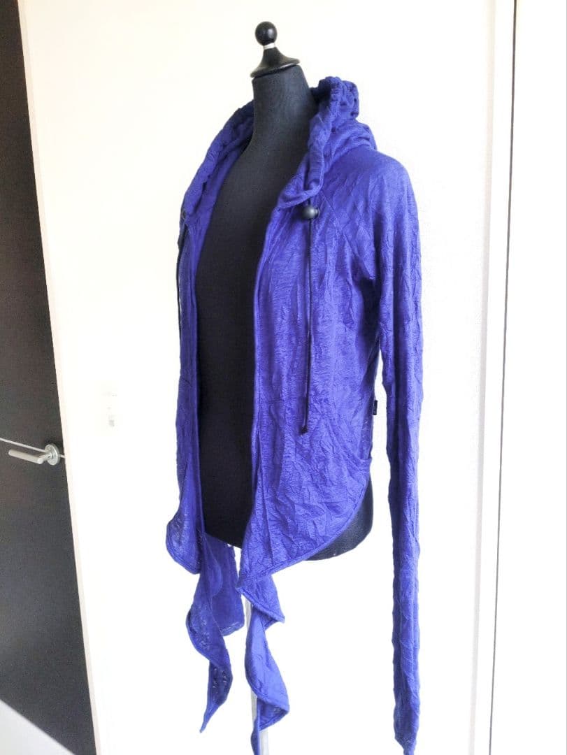 LGB ルグランブルー 新品 フード 羽織り パーカー カーディガン