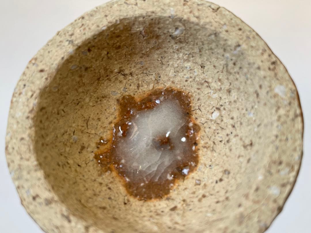 作家物　陶芸家　作者不明　三輪休雪　？　萩焼　萩香合　香合　蜜柑　柿　箱なし