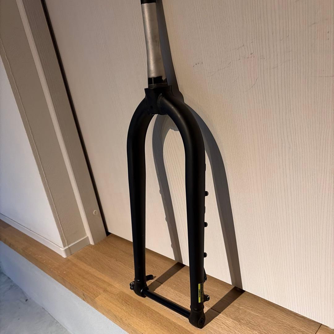 ファットバイク　アルミフロントフォーク150ミリ幅