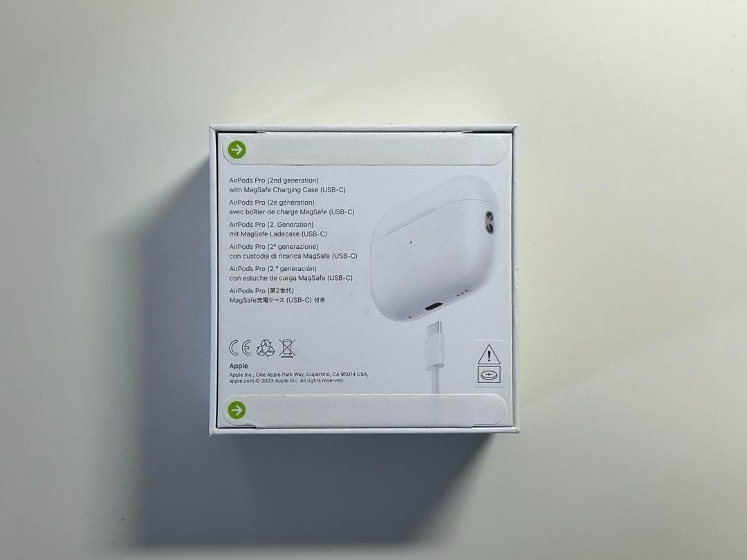 【新品・未開封】純正 AirPods Pro エアポッズ・プロ (第二世代)