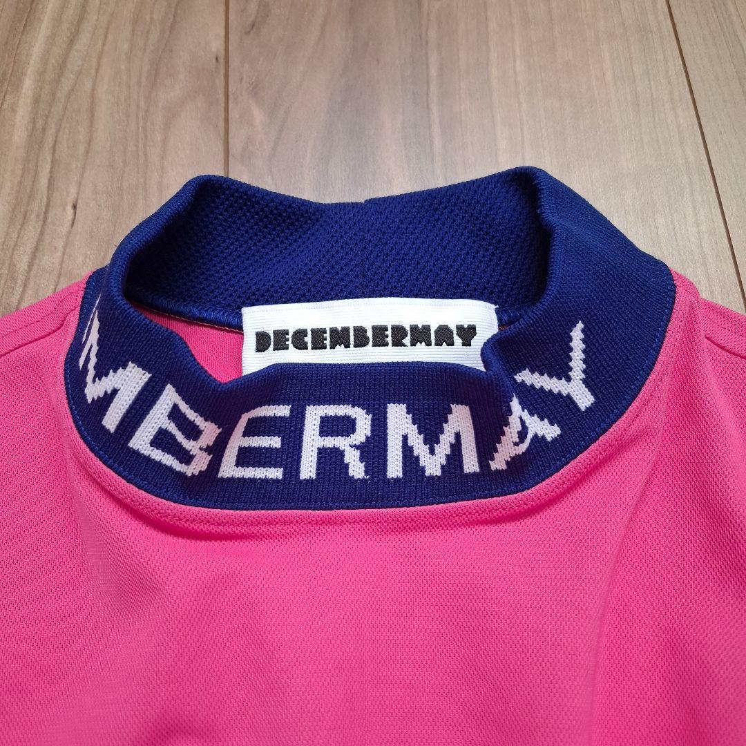 DECEMBERMAY ピンク ポロシャツ 半袖　Sサイズ