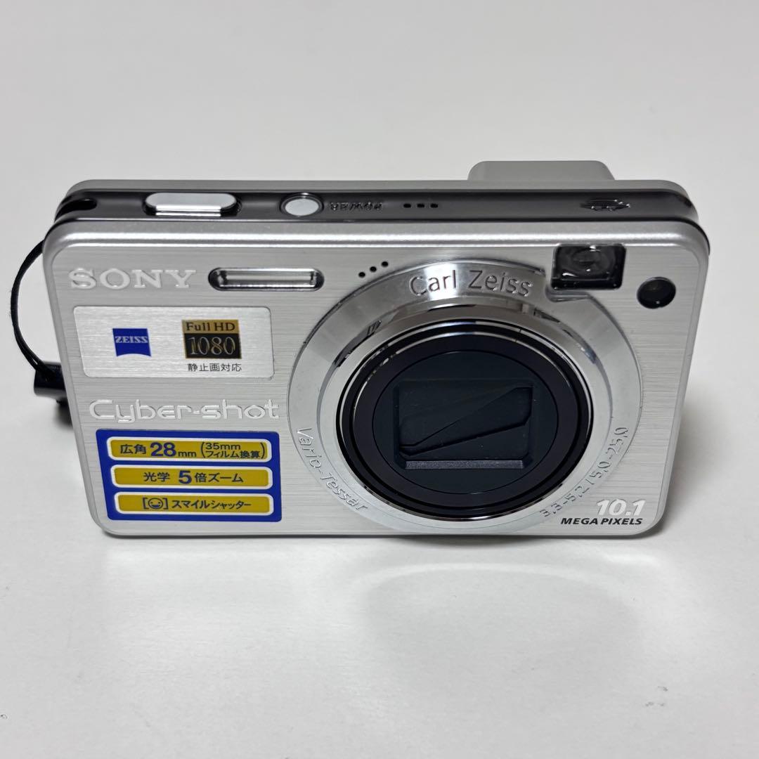 SONY Cyber-shot DSC-W170 デジカメ　コンデジ シルバー