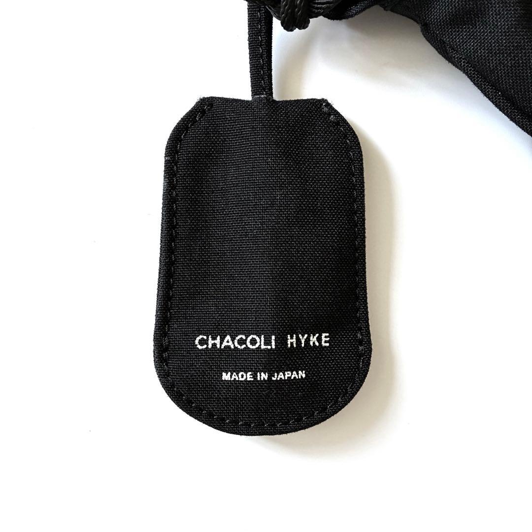 HYKE　CORDURA DRAWSTRING BAG　BLACK