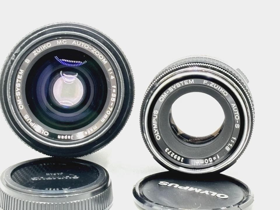 美品 OLYMPUS オリンパス OM-10 一眼レフカメラ ダブルレンズセット