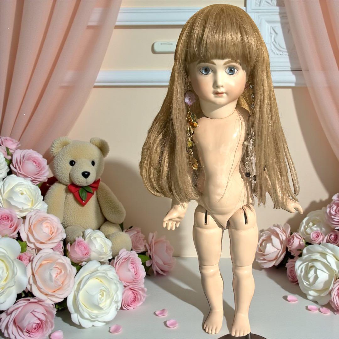 ユミカ ビスクドール アーテー 作家様 ピンクドレス リボン カメオ