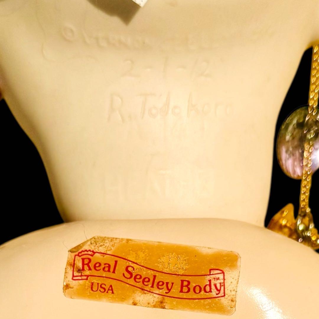 ユミカ ビスクドール アーテー 作家様 ピンクドレス リボン カメオ