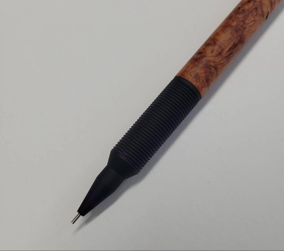 ラダイト　エバードロー 銘木モデル　花梨瘤 　Luddite シャーペン