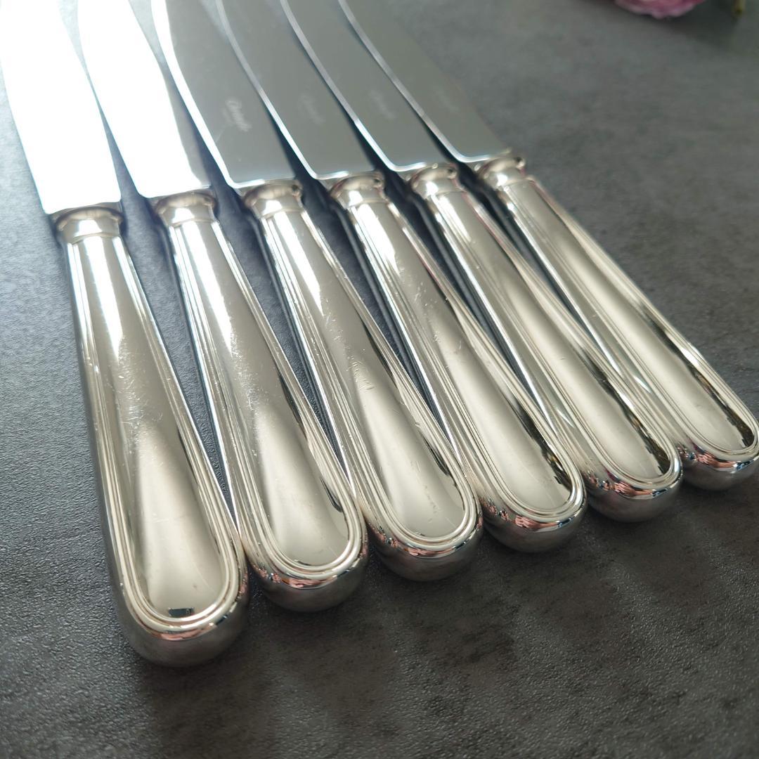 クリストフル アルビ テーブルナイフ 6点