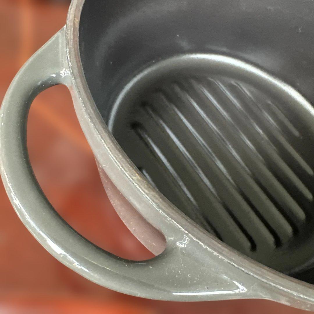 Vermicular メルセデスベンツコラボ　グレー 両手鍋 約18cm