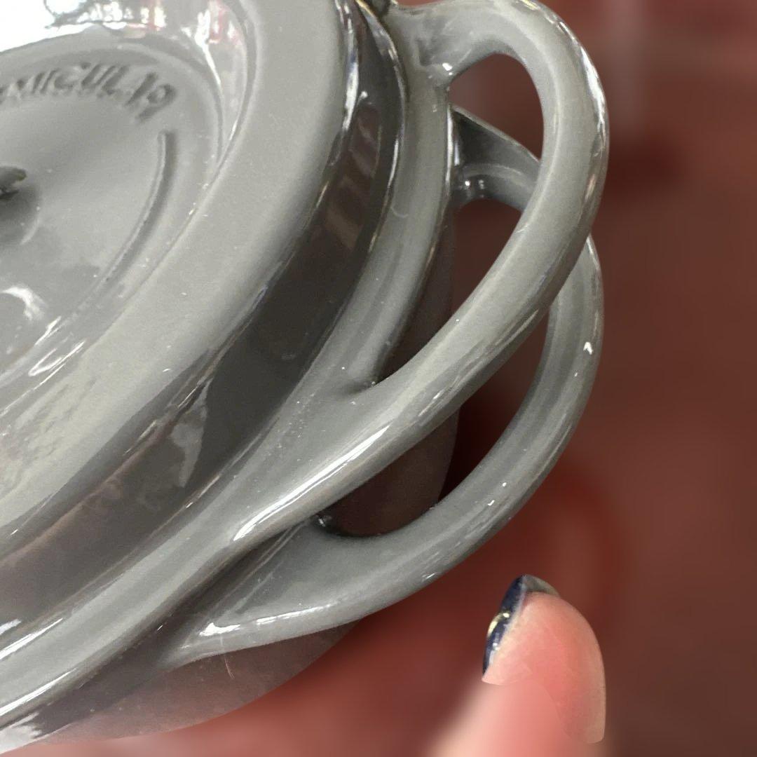 Vermicular メルセデスベンツコラボ　グレー 両手鍋 約18cm