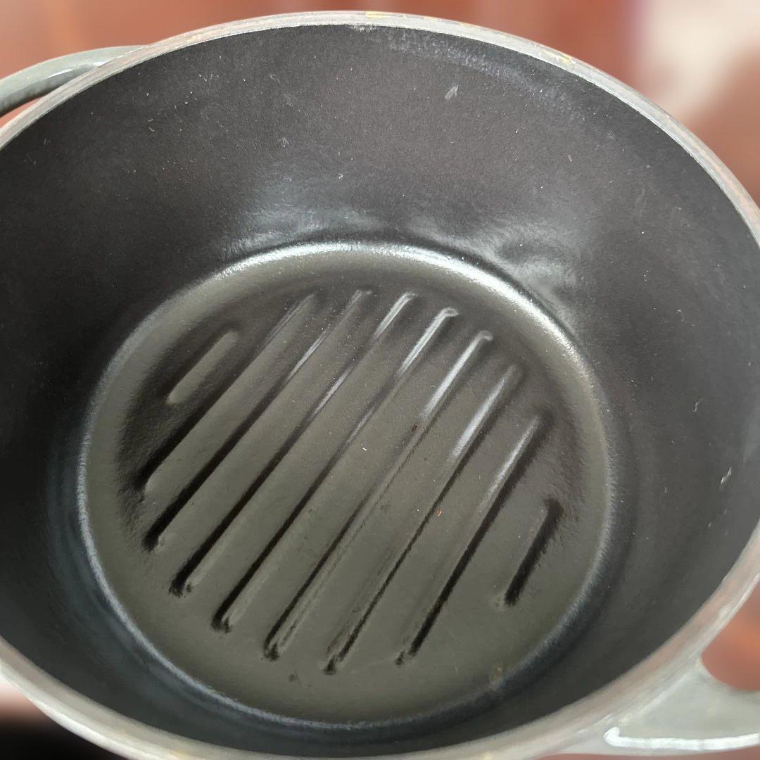 Vermicular メルセデスベンツコラボ　グレー 両手鍋 約18cm