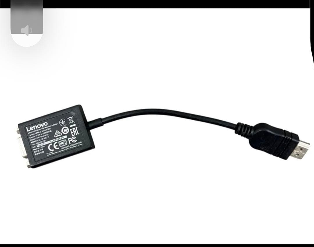 【中古】まとめ売りLenovo VGA to HDMI 換ケーブル13個