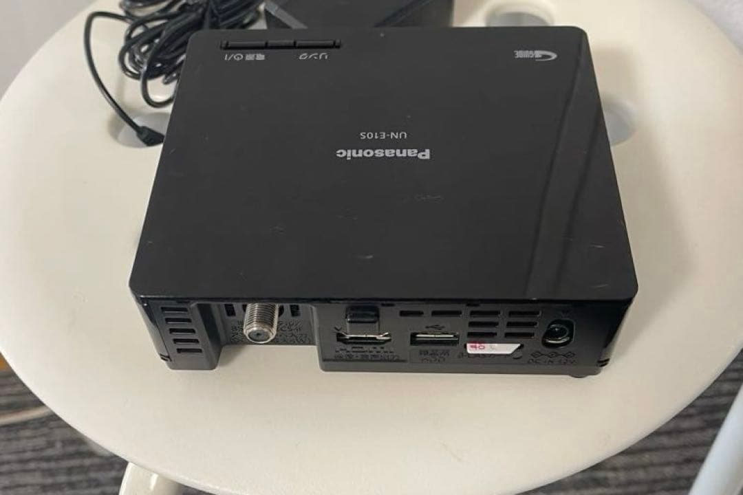 パナソニックプライベートビエラ　UN-15CN10D 充電台・防水リモコンセット