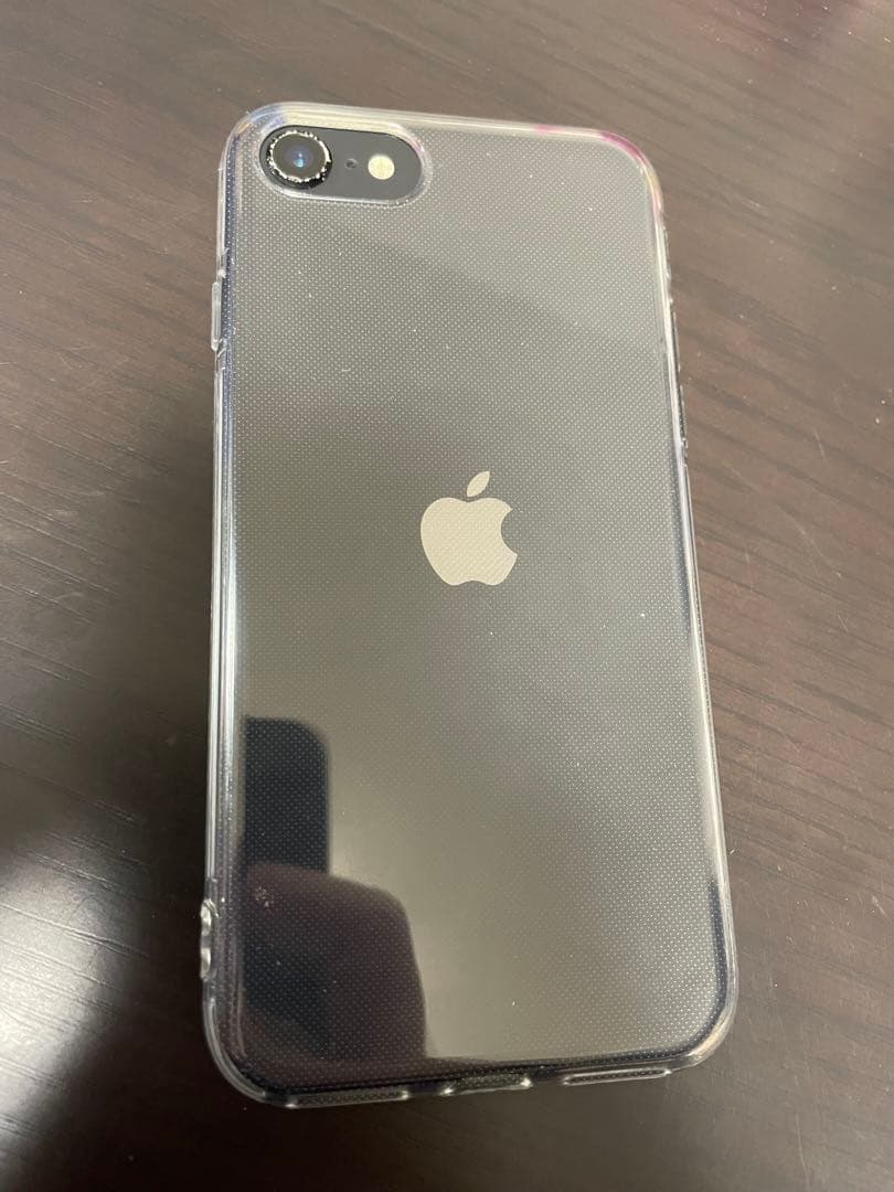 iPhone SE 第2世代 64GB ブラック 動作確認済み 現状品 ケース付