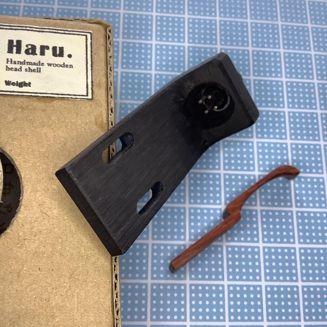 ヘッドシェル　　多孔質性カーボン、備長炭(Bincho charcoal) 9g