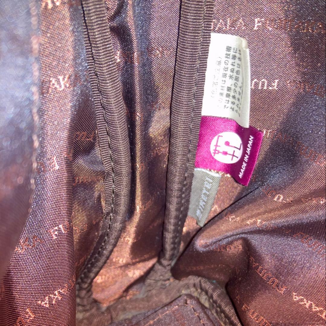 【美品】fujitaka『JADE LEATHER』ビジネスバッグ 黒