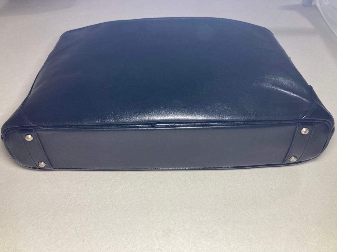 【美品】fujitaka『JADE LEATHER』ビジネスバッグ 黒