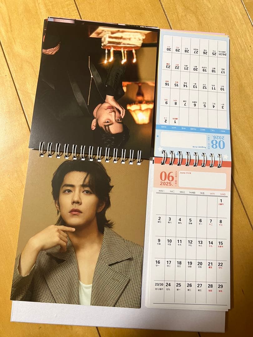 陳情令肖戦 カレンダー最新写真入り2025+2026年カレンダー