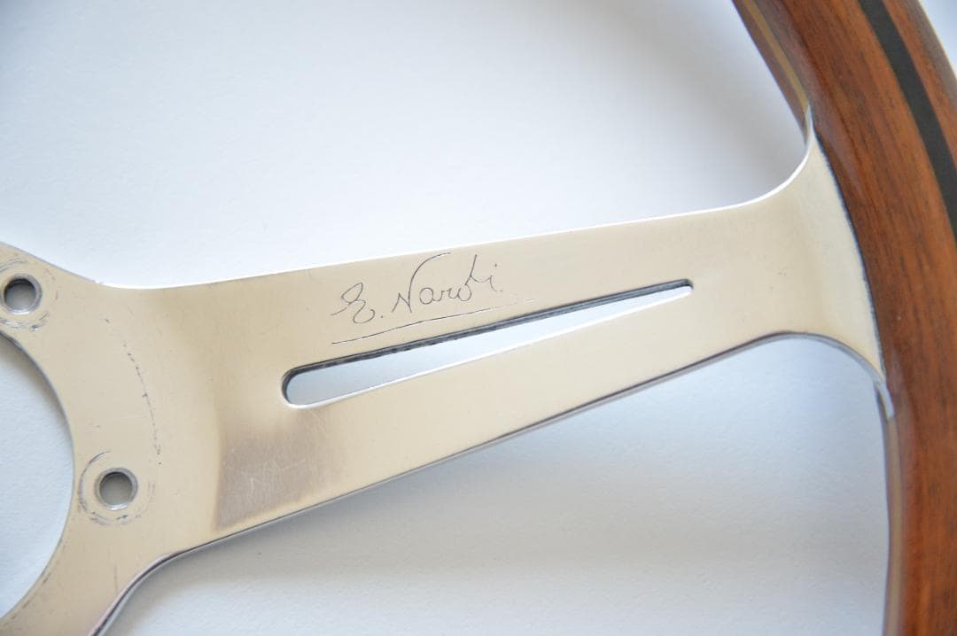 当時物 NARDI CLASSIC ナルディ クラッシック ウッド&ポリッシュ