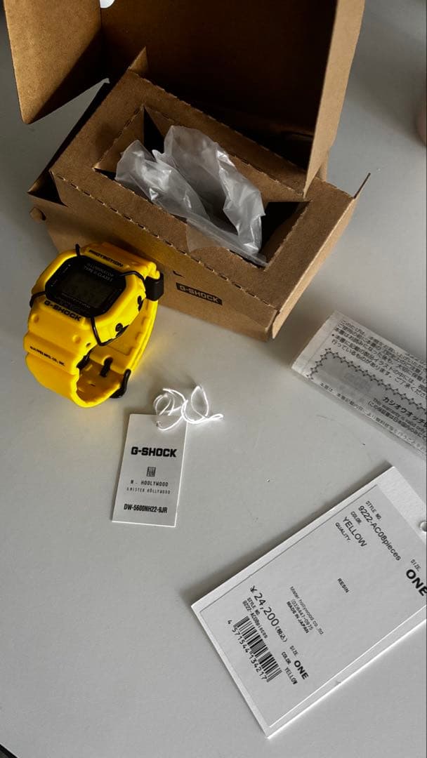 N.hoollywood ×G-SHOCK TYPE B-CLASS 1イエロー